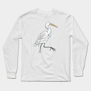 Great Egret Long Sleeve T-Shirt